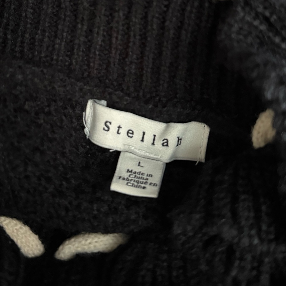 Stellah Tipping Ruffle Knit Sweater - Picture 7 of 10